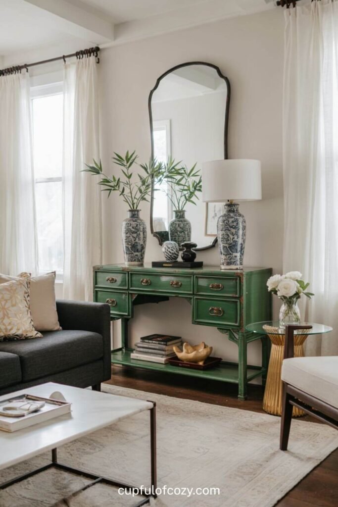 Lacquered Furniture With a Twist