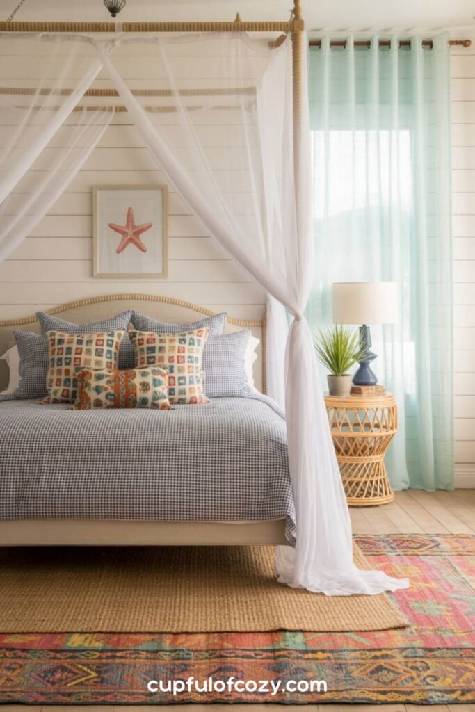 Layered Rugs_ Sisal Base with Colorful Kilim on Top 