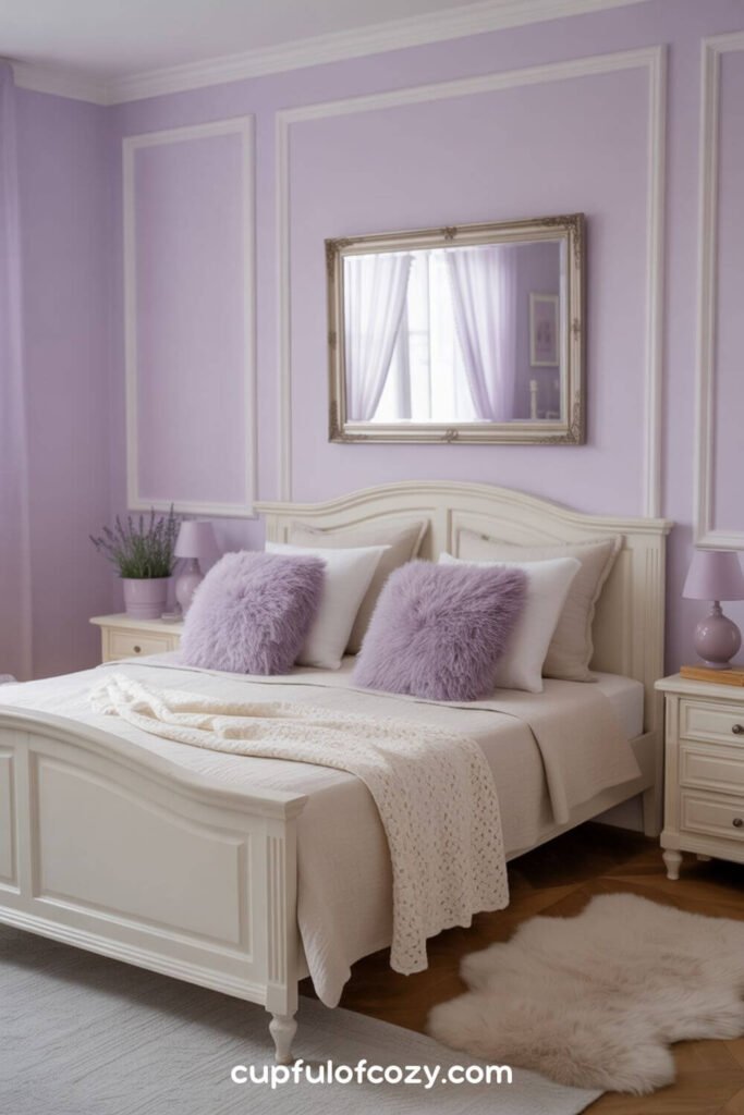 Lilac Bedroom Aesthetic