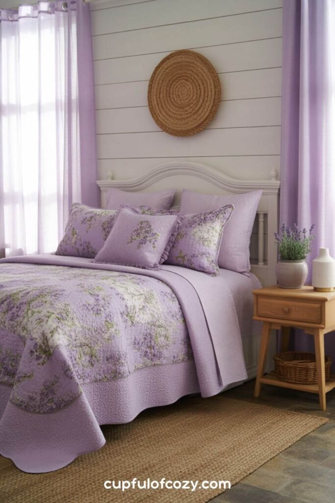 Lilac Bedroom Aesthetic
