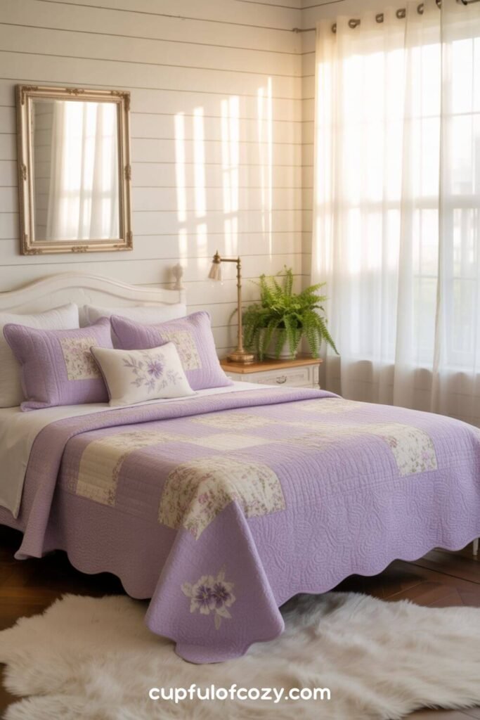 Lilac Bedroom Aesthetic