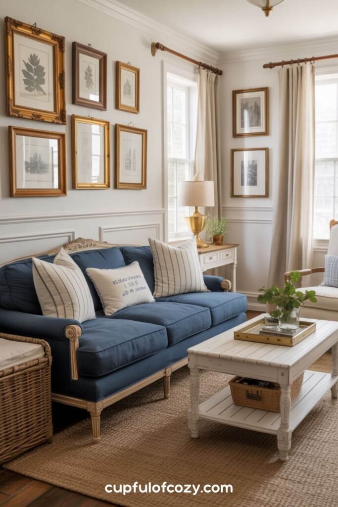 Mix-and-Match Vintage Frames for a STUNNING Gallery Wall