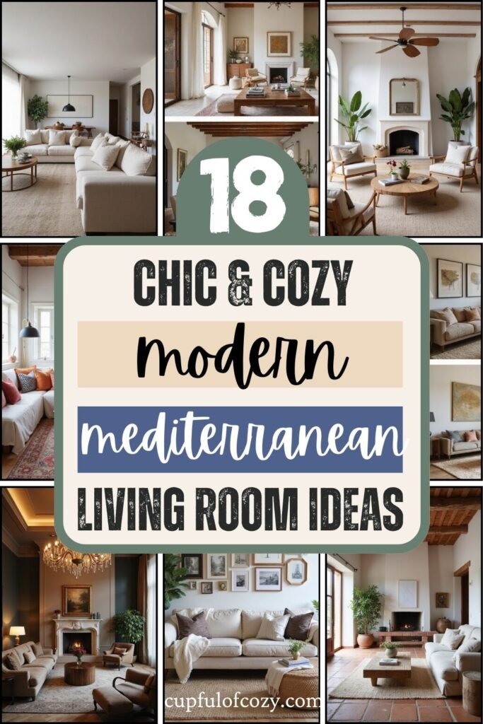 Modern Mediterranean Living Room (2)