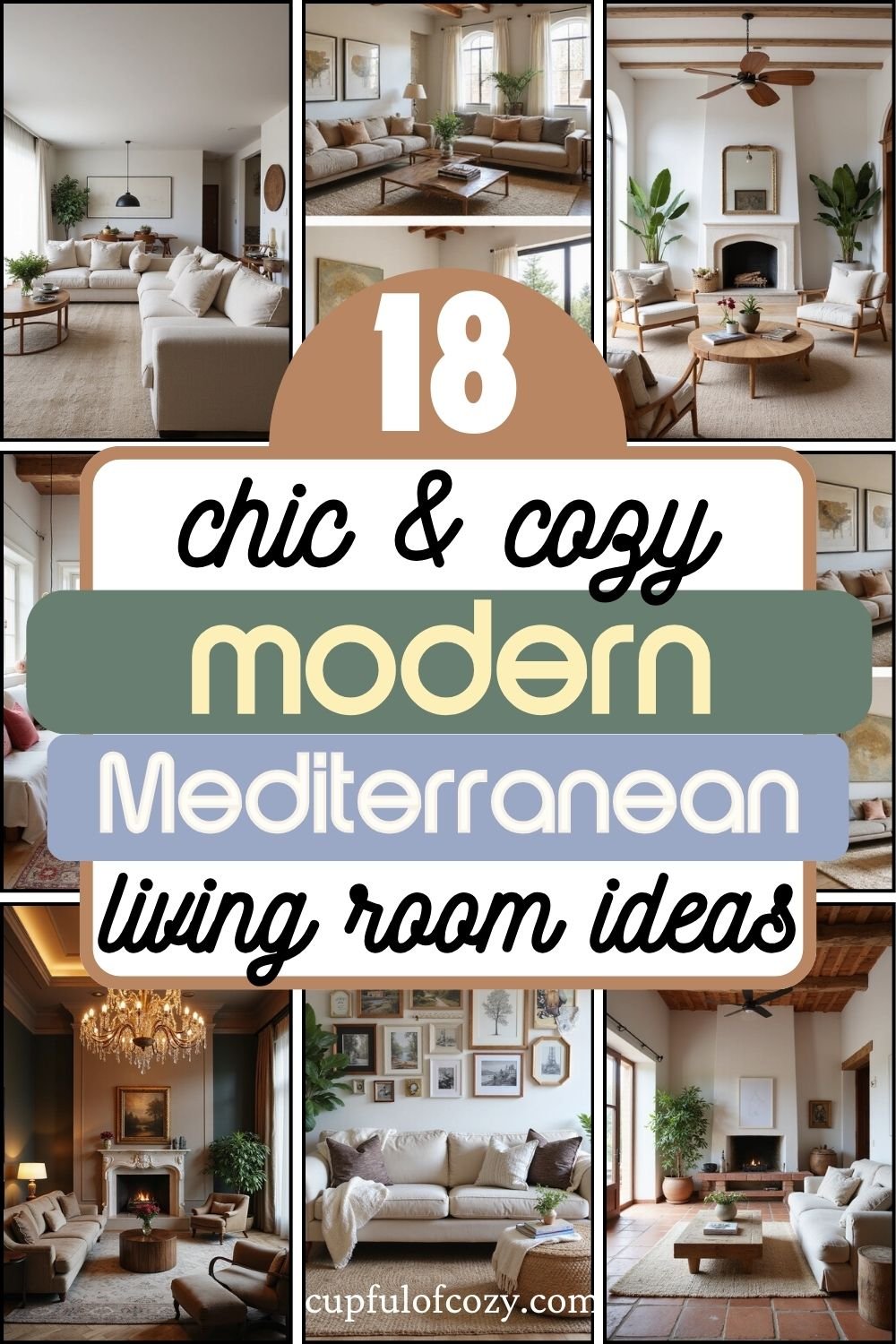 Modern Mediterranean Living Room (3)