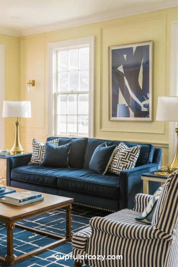 Navy Blue Anchors_ Bold Without The Clash