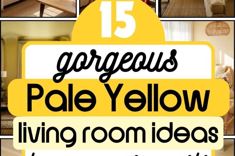 15 Breezy Pale Yellow Living Room Ideas Without Feeling Too Bright or Babyish