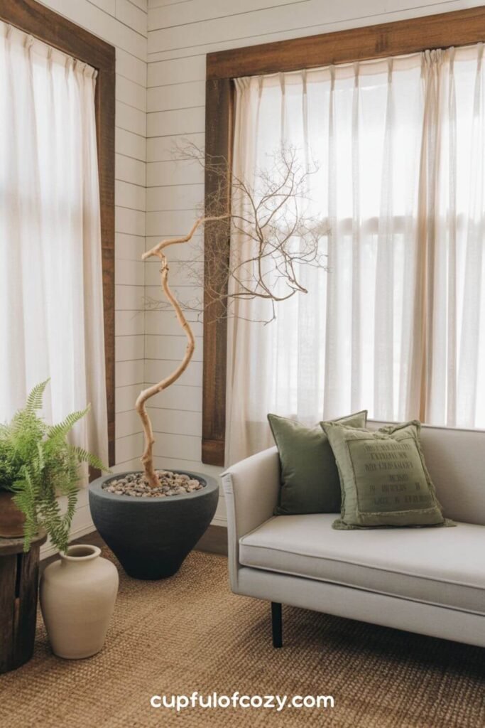 Sculptural Branches as Free Decor