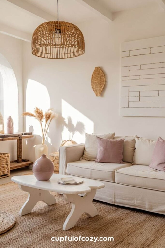 Statement Lighting with Natural Elements