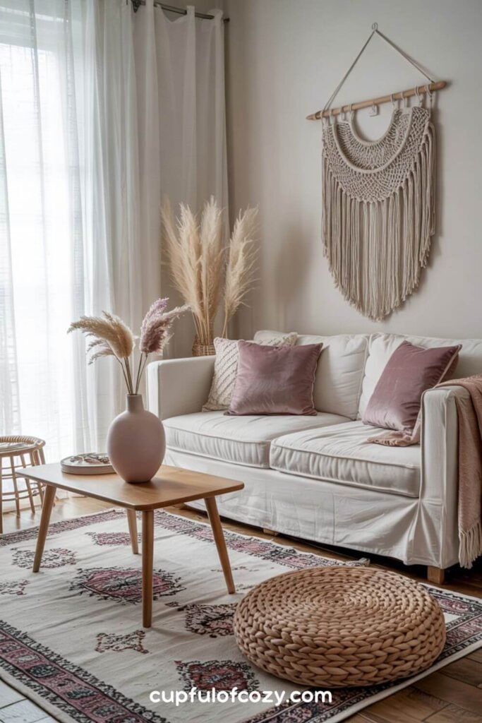 Textile living room_ Softness Meets Style