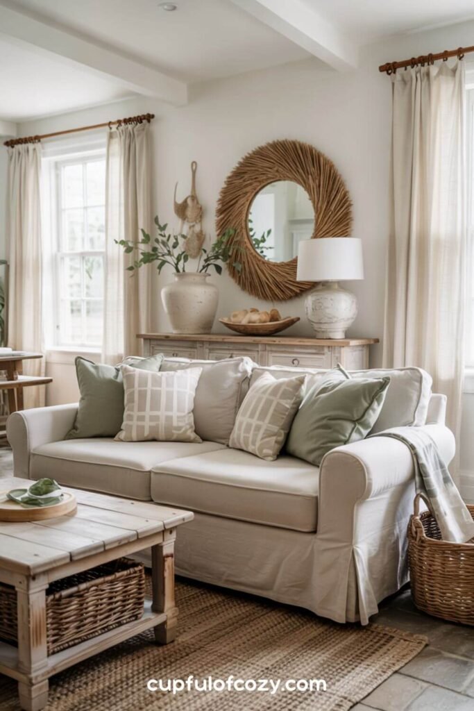 The Perfect Slipcovered Sofa