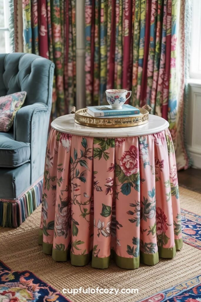 The Revival Of The Skirted Table