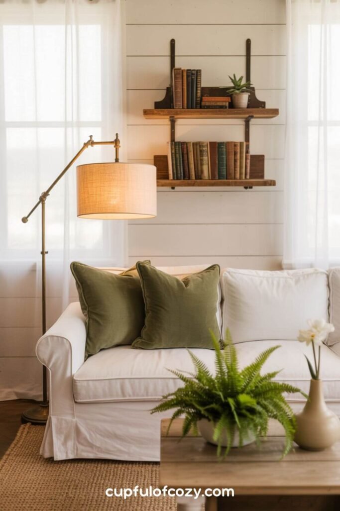 Vintage Floor Lamp with an Energy-Efficient Update