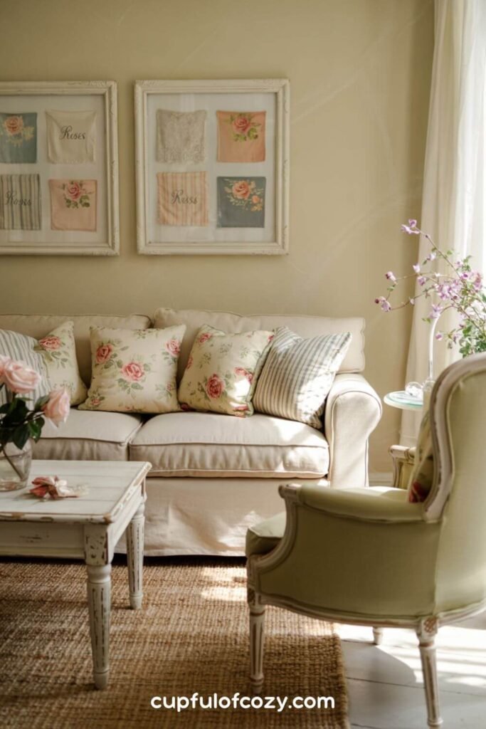 Vintage-Inspired Floral Patterns Mixed With Stripes (2)