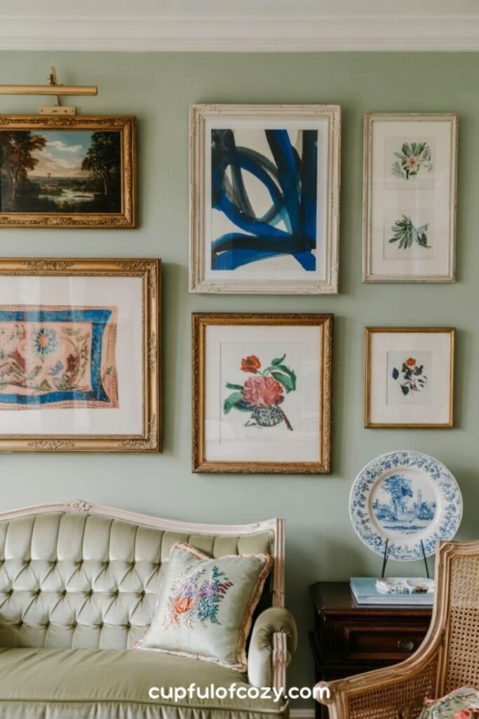 Wall Art That Mixes Old And New