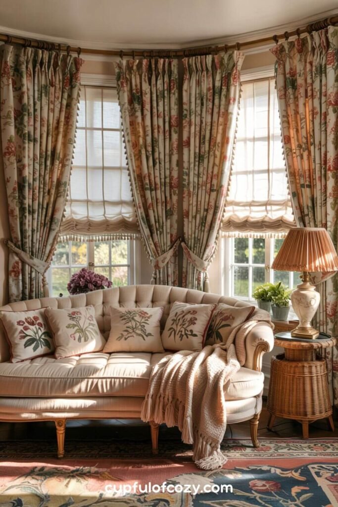 Window Treatments With Traditional Flair
