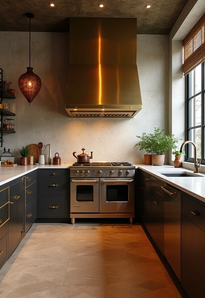 15 Timeless Kitchen Ideas That Blend Vintage Charm with Modern Elegance (Must-See #8!) - 14. Mixing Metal Finishes