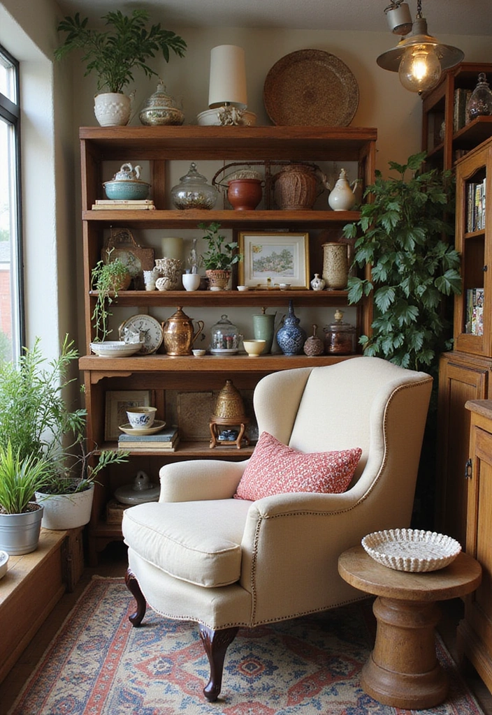 20 Elegant Living Room Makeover Ideas That Are Surprisingly Budget-Friendly! - 2. Thrift Store Treasures