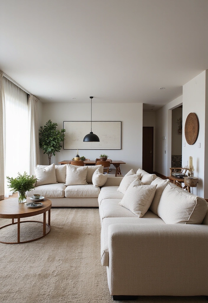 18 Cozy and Chic Modern Mediterranean Living Room Designs That Will Inspire You! - 16. Open Layouts