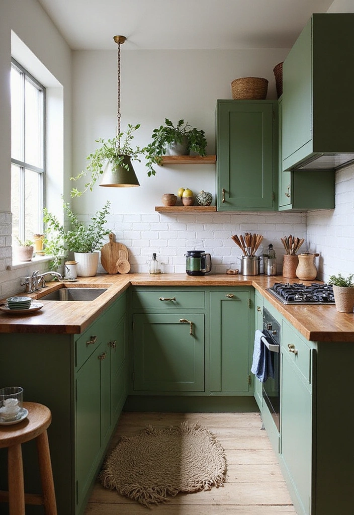How to Make a Small Kitchen Shine with Modern Rustic Green Decor - Conclusion