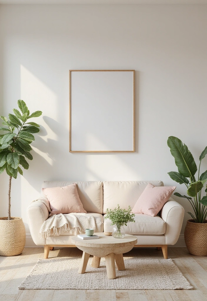 19 Affordable Girly Living Room Decor Ideas That Look Expensive! (#6 Will Shock You!) - 14. Soft Color Palette