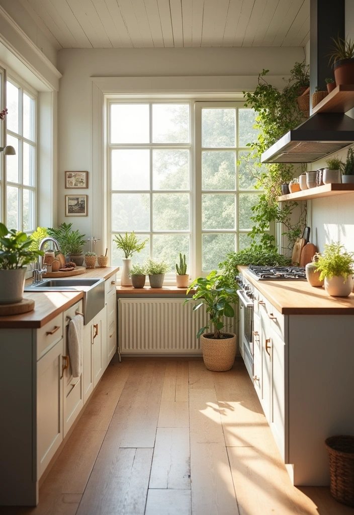 20 Charming Small Coastal Cottage Kitchens to Spark Your Decor Dreams! - 8. The Use of Natural Light
