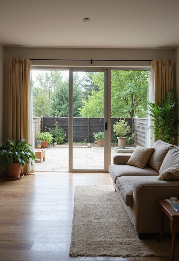 18 Cozy and Chic Modern Mediterranean Living Room Designs That Will Inspire You! - 8. Indoor-Outdoor Connection