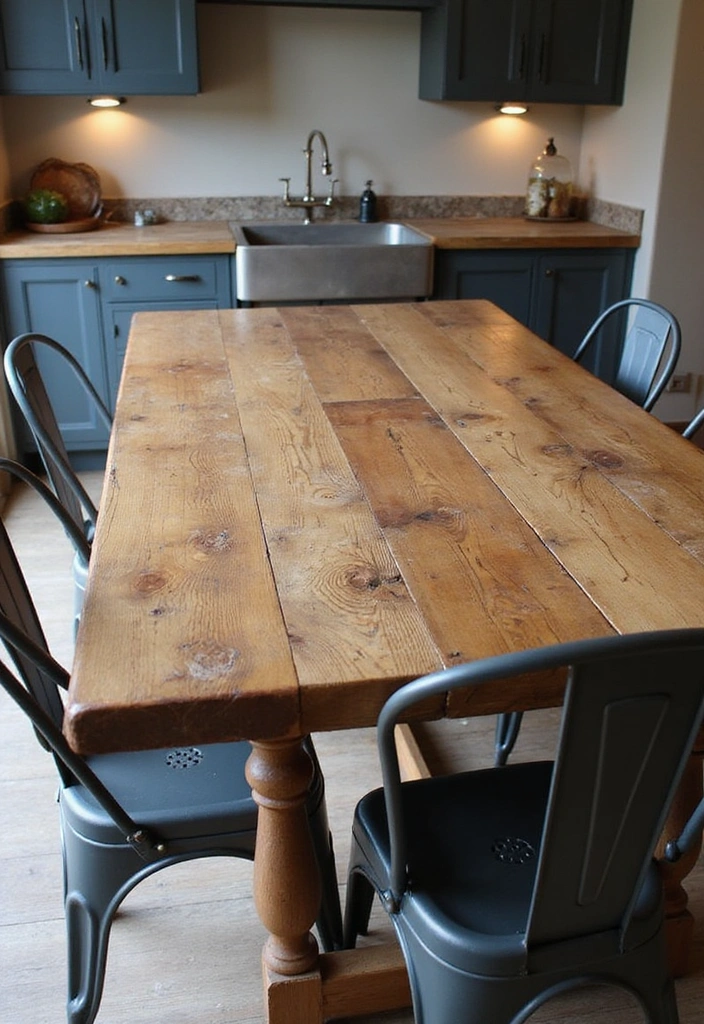 Step By Step: How to Create a Moody Vintage Kitchen That Tells a Story - 3. Layer Textures with Natural Materials