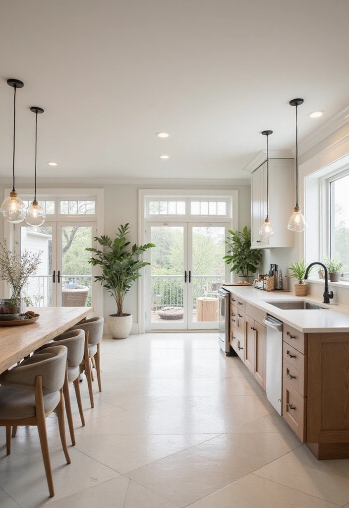 20 Budget-Friendly Coastal Hamptons Style Kitchen Ideas That Look Expensive! - 4. Open Concept Layout