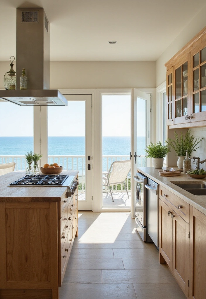 20 Stunning Small Beach House Kitchen Coastal Style Ideas You Can't Miss! - 16. Eco-Friendly Choices
