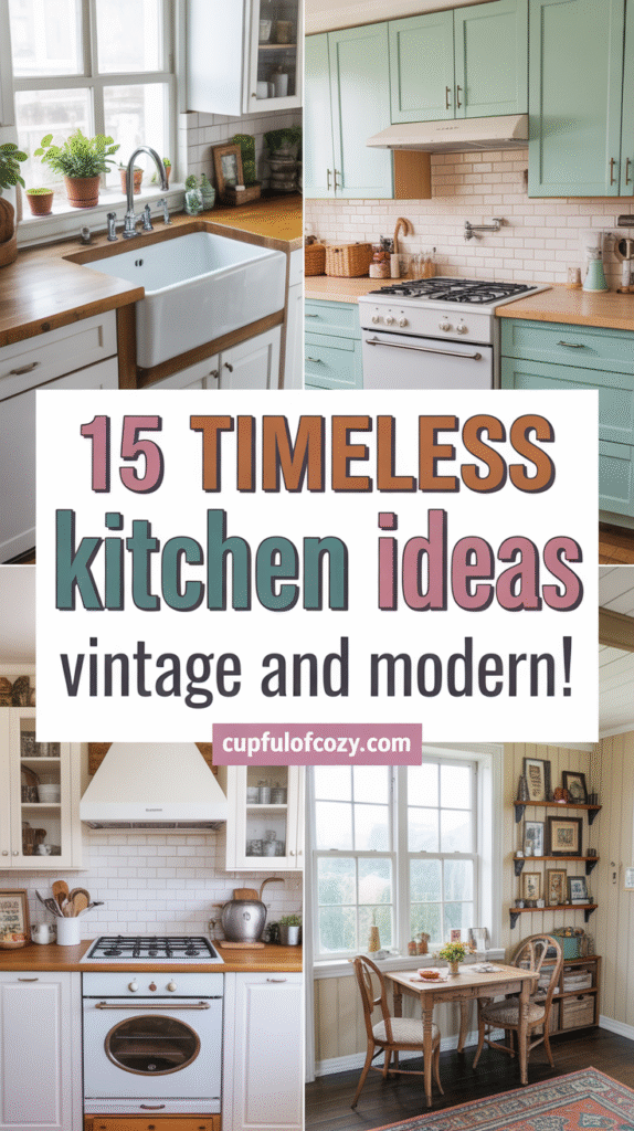 timeless kitchen ideas 1