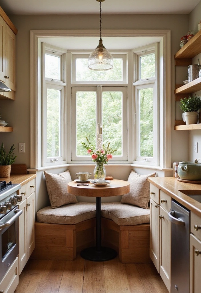 20 Inspiring Small L Shape Kitchen Ideas You Need to See to Believe! - 12. Cozy Nooks