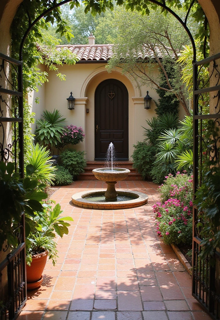20 Stunning Modern Backyard Patio Designs That Will Transform Your Outdoor Space! - 6. Elegant Mediterranean Style