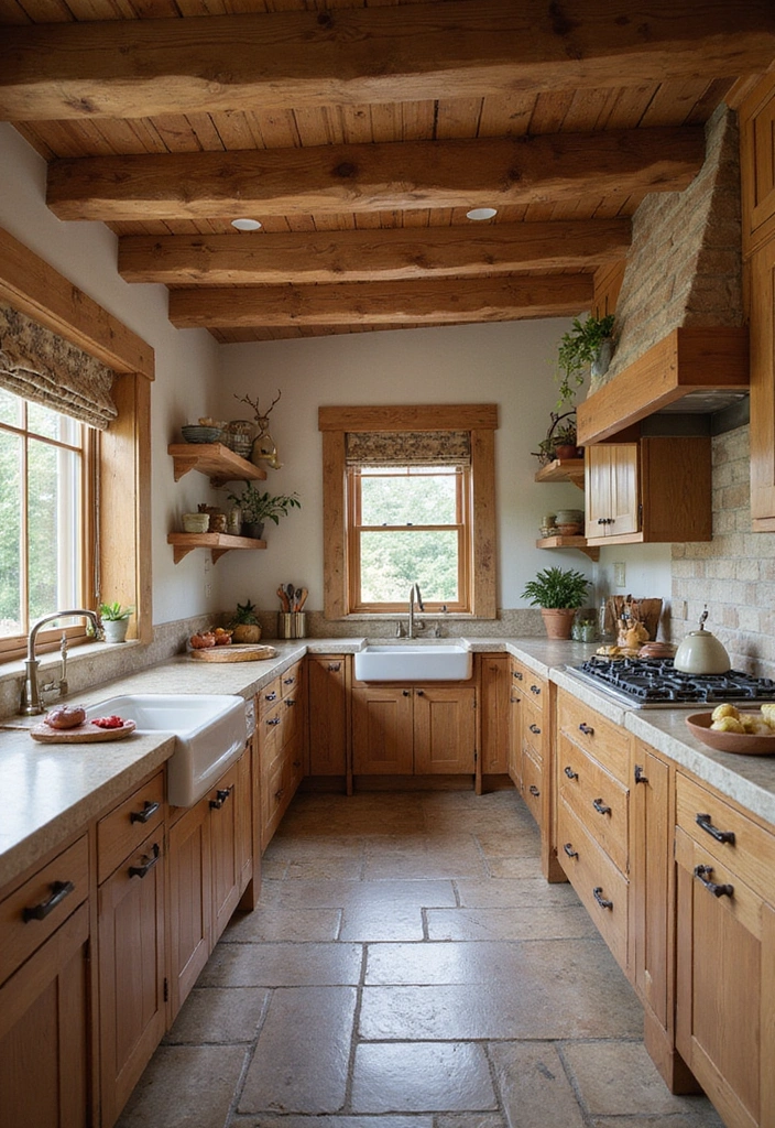 The Ultimate Guide to Creating a Cozy Old Cottage Kitchen with Farmhouse Style - 5. Highlight Natural Elements