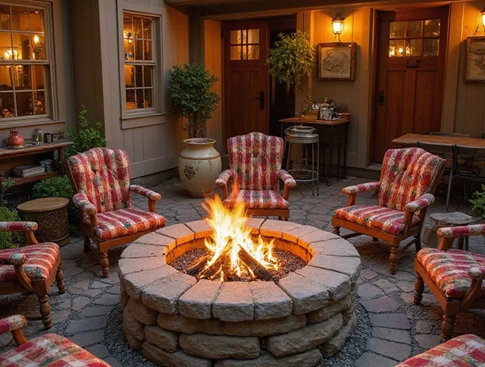 20 Cozy Outdoor Fire Pit Seating Area Ideas That Will Make Your Outdoor Gatherings Unforgettable!