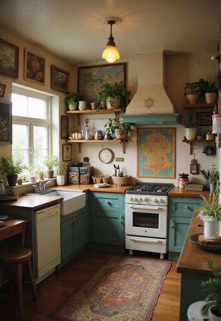 How to Maximize Style and Space in Your Small Vintage Country Kitchen - 10. Incorporate Personal Touches