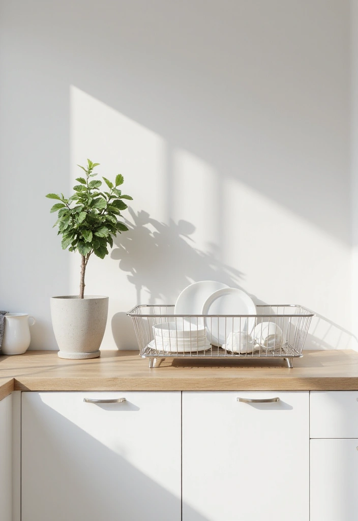 Step by Step: Minimalist Kitchen Organization for Small Spaces - 8. Keep Countertops Clear