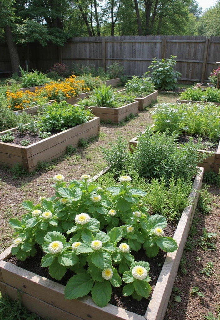 20 Cozy Rustic Backyard Landscaping Ideas That Will Transform Your Outdoor Space! - 4. Raised Garden Beds