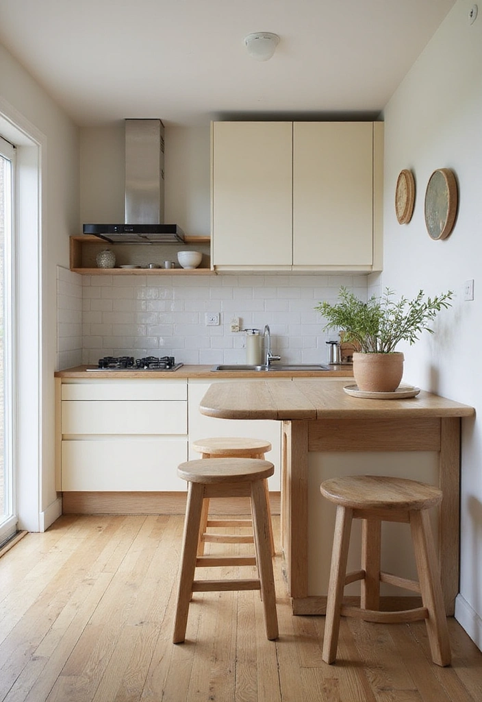 20 Inspiring Small L Shape Kitchen Ideas You Need to See to Believe! - 10. Multi-Functional Furniture