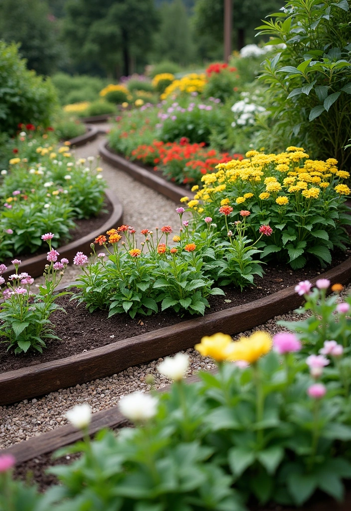22 Rustic Sloped Backyard Landscaping Ideas on a Budget You Can't Miss! - 1. Terraced Garden Beds