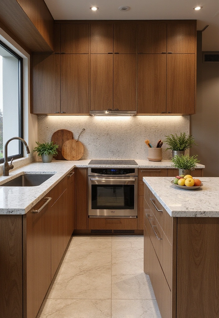 20 Inspiring Small L Shape Kitchen Ideas You Need to See to Believe! - 16. Mixing Textures