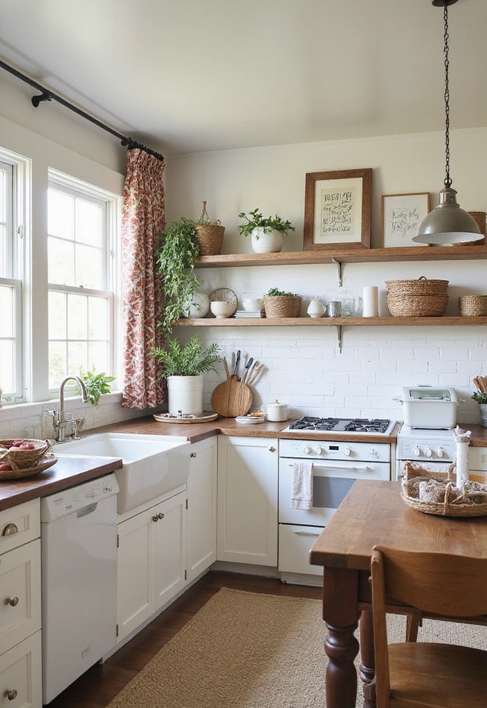 The Ultimate Guide to Creating a Cozy Old Cottage Kitchen with Farmhouse Style - 8. Add Farmhouse Style Accessories
