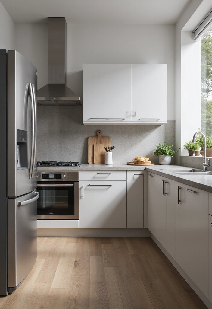 20 Inspiring Small L Shape Kitchen Ideas You Need to See to Believe! - 7. Smart Tech Integration