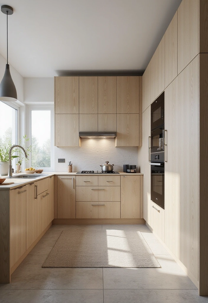 20 Inspiring Small L Shape Kitchen Ideas You Need to See to Believe! - 15. Integrated Appliances