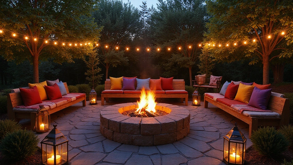 20 Cozy Outdoor Fire Pit Seating Area Ideas That Will Make You Want to Live Outside!