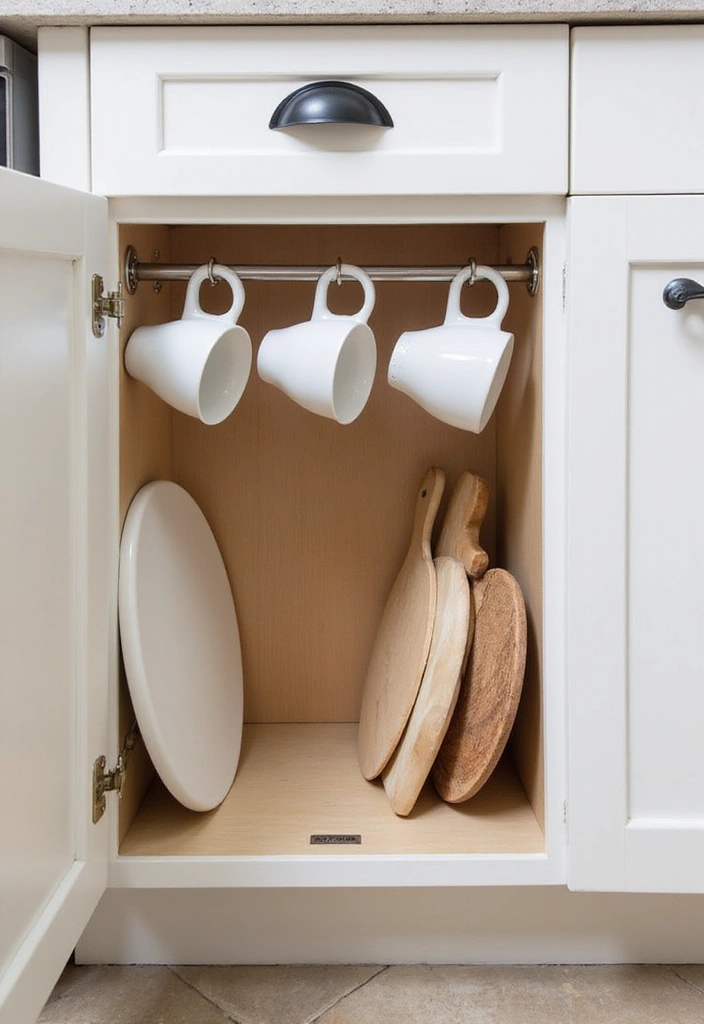 14 Small One-Sided Kitchen Ideas for Better Organization (You'll Wish You Knew Sooner!) - 4. Under-Cabinet Storage Solutions