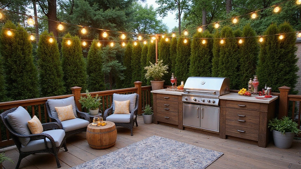 20 Outdoor Kitchen Deck Ideas That Will Wow Your Guests at Every Gathering!