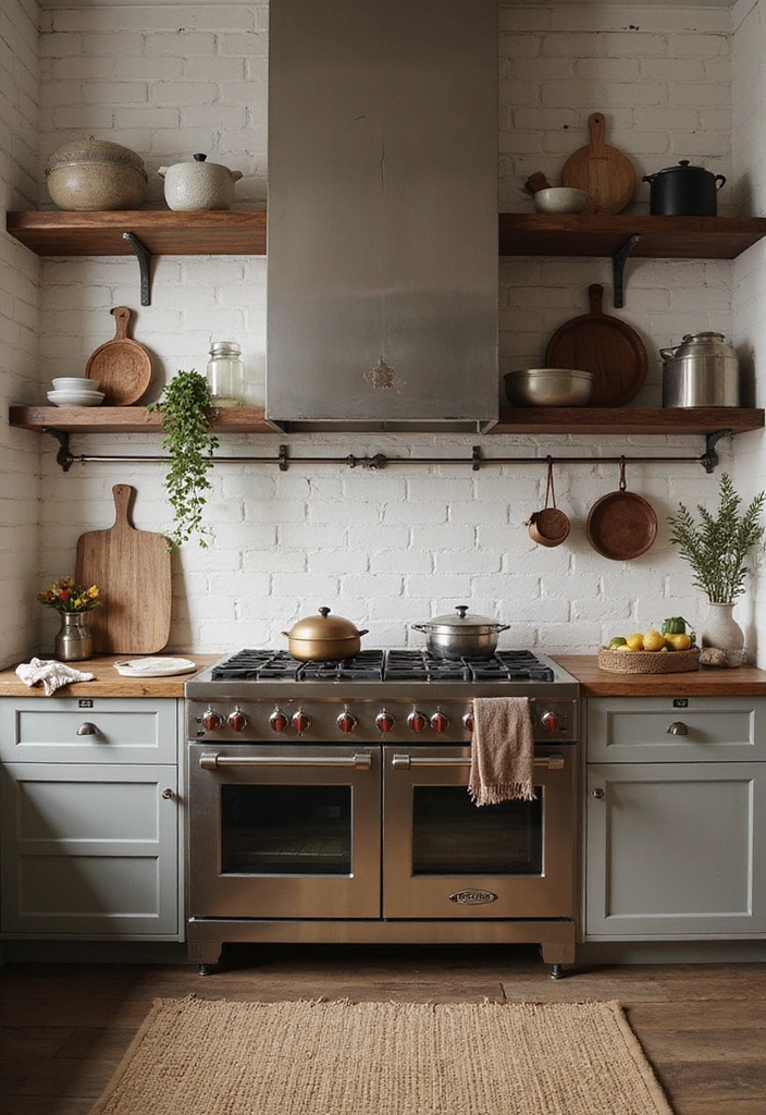 14 Small One Side Kitchen Ideas for Maximum Organization and Efficiency! - 13. Layered Textures