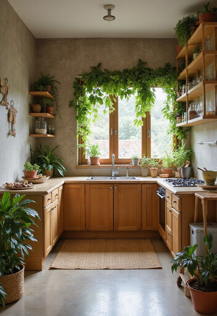 20 Inspiring Small L Shape Kitchen Ideas You Need to See to Believe! - 9. Eco-Friendly Choices