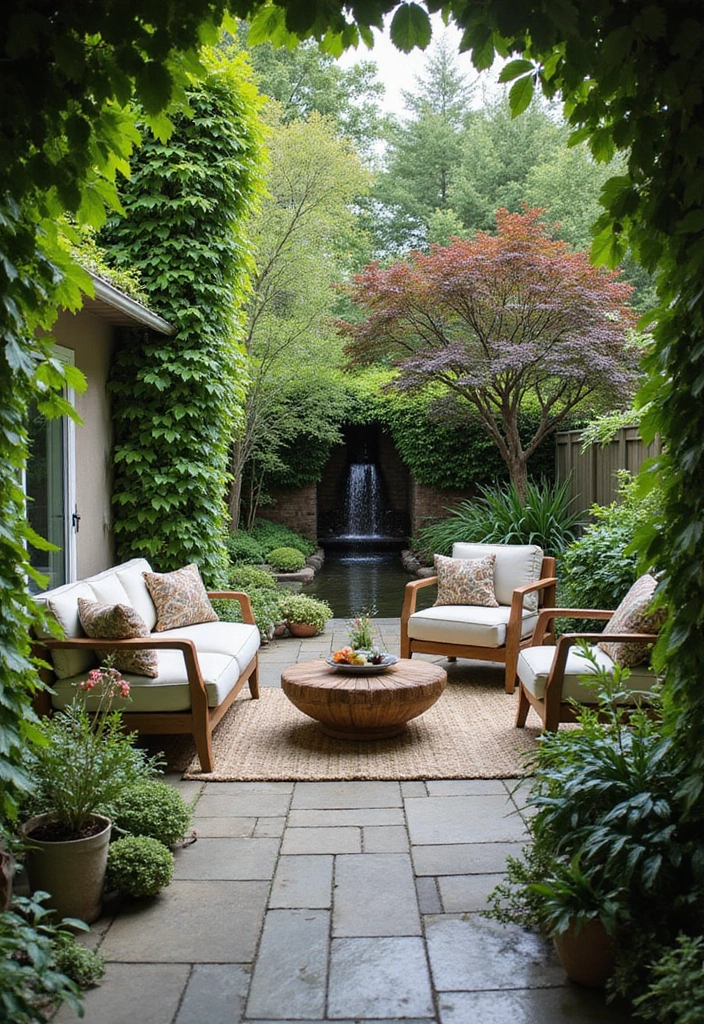 20 Creative Large Backyard Layouts That Will Make You Want to Host Every Weekend! - 4. Garden Room Retreat