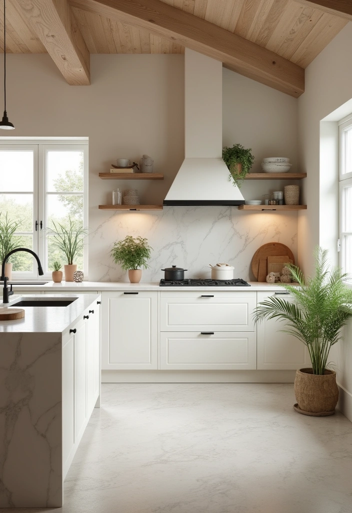 19 Cozy French Chateau Kitchen Inspirations to Elevate Your Cooking Space! - 2. The Allure of Neutral Tones